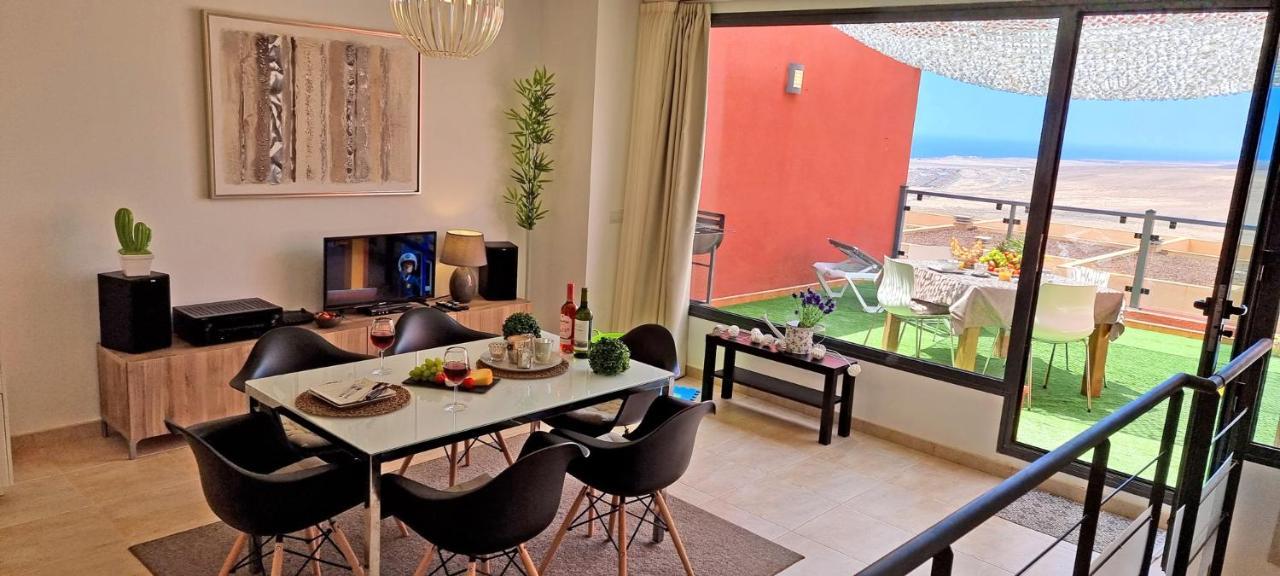 Ferienhaus Casa Caleta - Caleta Fuste - Meerblick - Pool - Glasfaserinternet Калета-де-Фусте Екстер'єр фото