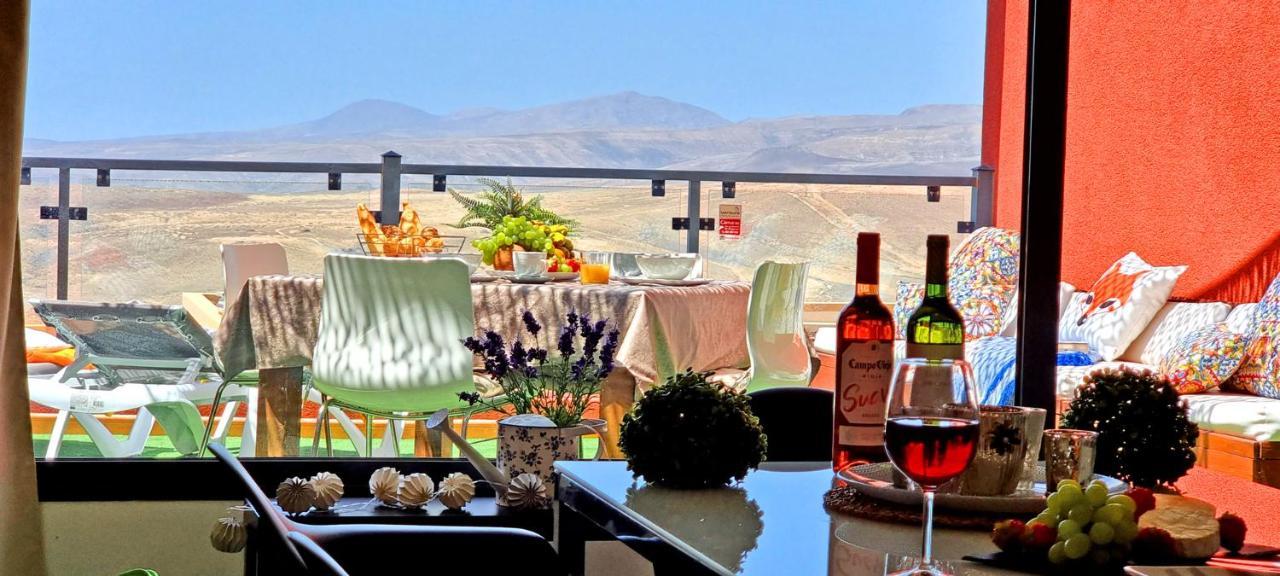 Ferienhaus Casa Caleta - Caleta Fuste - Meerblick - Pool - Glasfaserinternet Калета-де-Фусте Екстер'єр фото