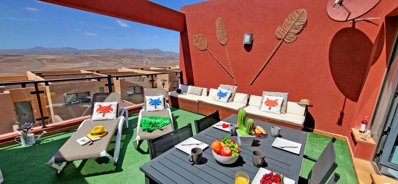 Ferienhaus Casa Caleta - Caleta Fuste - Meerblick - Pool - Glasfaserinternet Калета-де-Фусте Екстер'єр фото