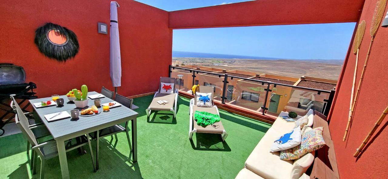 Ferienhaus Casa Caleta - Caleta Fuste - Meerblick - Pool - Glasfaserinternet Калета-де-Фусте Екстер'єр фото